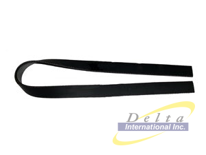DMC BT-A-6010-BK - Replacement Straight Strap (No Stitching) 0.50