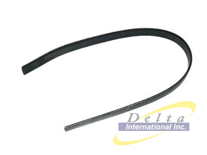 DMC BT-A-6010-BK - Replacement Straight Strap (No Stitching) 0.50